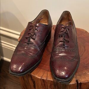Lucchese Cordovan Leather Men's Oxfords size 10B